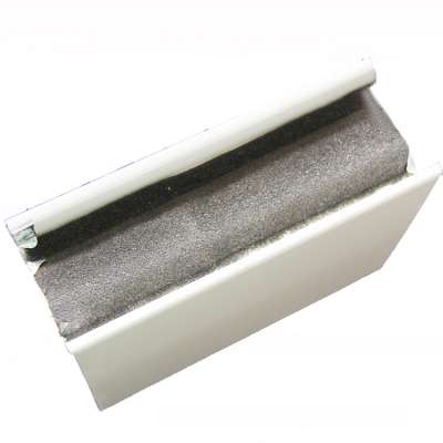 Glass wool roof sandwich panel pu /rock wool wall sandwich sheet