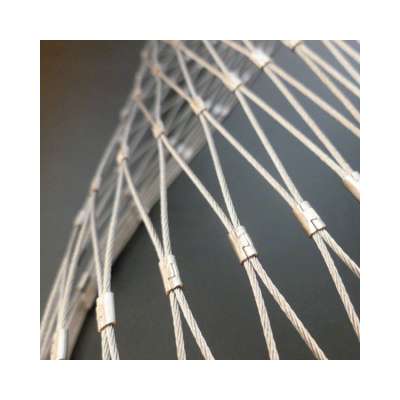 Safety Zoo Animal Aviary Stainless Steel Rope Cable Mesh Suppliers