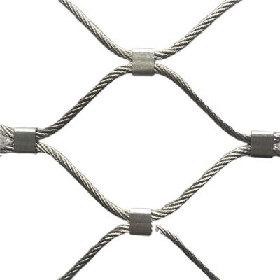 Flexible Stainless Steel Cable Mesh Climbing Rope Netting