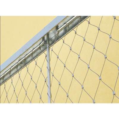 New Arrival Stainless steel wire rope mesh fence Cable Mesh Fence Manufacture