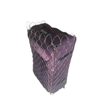 Anti-theft stainless steel wire mesh for hand made anti theft helmet bag