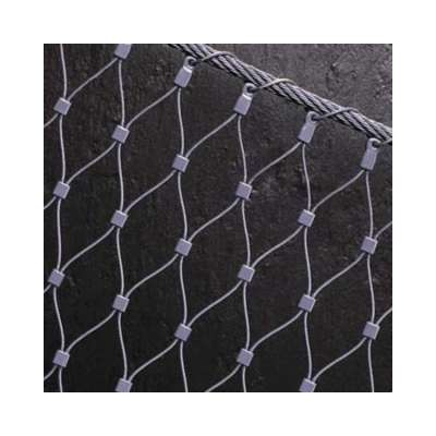 aisi 316 grade 7x19 stainless steel wire rope mesh