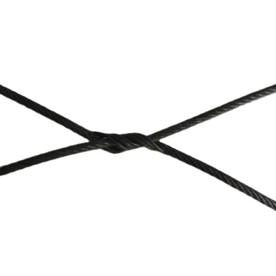 black oxide stainless steel rope mesh