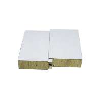 fireproof rockwool eps insulated steel roof wall sandwich panels for steel buildings