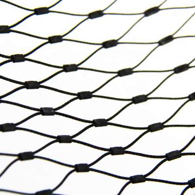 black stainless steel netting
